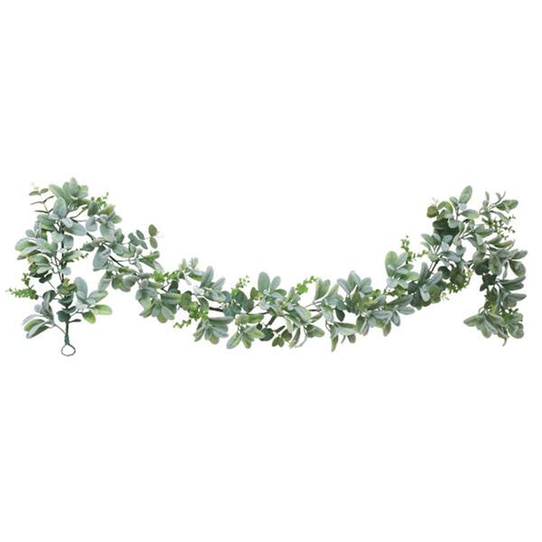 Puleo International 6ft. Lamb''s Ear Garland - image 