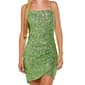 Juniors Emerald Sundae Sequin Tulip Hem Sheath Dress - image 3