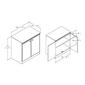 South Shore Morgan Small 2-Door Storage Cabinet - image 2