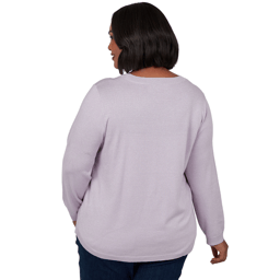 Plus Size Emaline Holiday Festivities Kitten Graphic Sweater