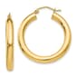 Gold Classics(tm) 14kt. Polished Gold 30mm Hoop Earrings - image 1