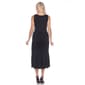 Womens White Mark Tiered Midi Maternity Dress - image 3