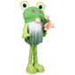 Northlight Standing Gnome with Glittered Frog Hat Spring Décor - image 3