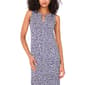 Womens MSK Sleeveless Floral Three Ring Midi Dress - image 4