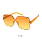Womens Circus by Sam Edelman Plastic Square Shield Sunglasses - image 2