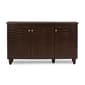 Baxton Studio Winda 3 Door Shoe Storage Cabinet - image 1