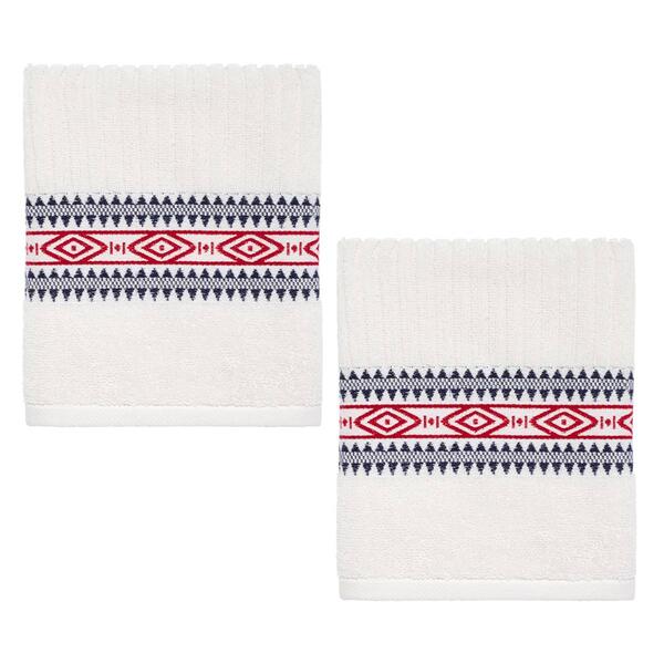 IZOD&#40;R&#41; Aspen 2pk. Hand Towel Set - image 