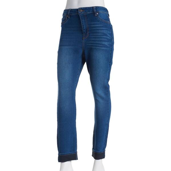 Womens Faith Jeans 29in Sky High-Fold Cuff Jeans - image 