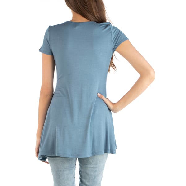 Womens 24/7 Comfort Apparel Loose Fit Tunic