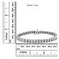 Haus of Brilliance Diamond Accent Classic Tennis Bracelet - image 5