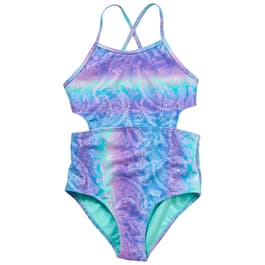 Girls &#40;7-16&#41; Limited Too Ombre Paisley One Piece Swimsuit