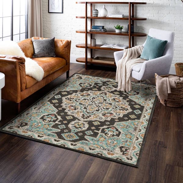 Mohawk Home Laughton Black Large Area Rug