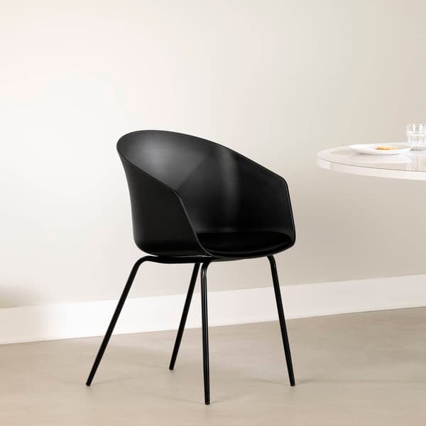 South Shore Flam Chair w/ Metal Legs