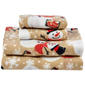 Ashley Cooper(tm) Rustic Snowman Fleece Sheet Set - image 1