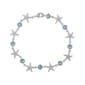 Gianni Argento Sterling Silver Starfish Laydown Bracelet - image 1