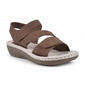 Womens Cliffs by White Mountain Calibre Strappy Sandals - image 1
