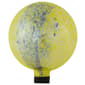 Northlight Seasonal 10in. Yellow Speckled Garden Gazing Ball - image 1