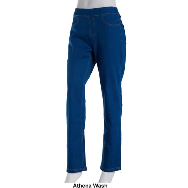 Womens Erika Joey Knit Denim Pants