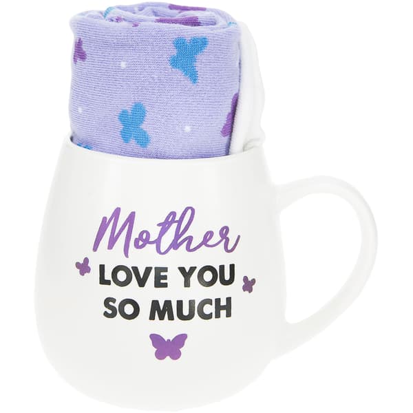 Pavilion Mug & Sock Set with Mother Love You so Much - image 