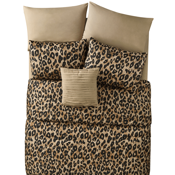 VCNY Home Cheetah Reversible Bed-in-a-Bag Comforter Set - image 