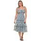 Trixxi Juniors Floral Tie Shoulder Midi Dress - image 1