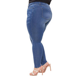 Plus Size Royalty Hyperdenim Skinny Jeans