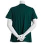 Juniors Plus Feathers Tonal Rhinestone Tee - Rainforest - image 2