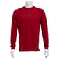 Mens Preswick & Moore(R) Long Sleeve Thermal Henley Pajama Shirt - image 1