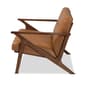 Baxton Studio Bianca Modern Wood & Faux Leather Effect Loveseat - image 3