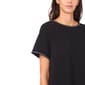 Womens MSK Short Sleeve Crepe Stud Shift Dress - image 5