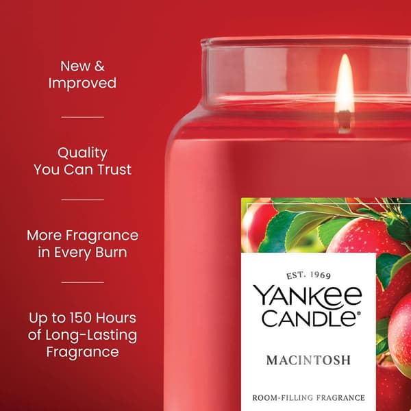 Yankee Candle® 22oz. Macintosh Jar Candle