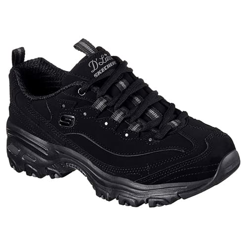 Womens Skechers D’Lites Play On Athletic Sneakers - Wide