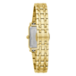 Womens Bulova Sutton Goldtone Stainless Tank Watch - 97L177 - image 2