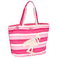 Caribbean Joe Flamingo Watercolor Tote - image 3