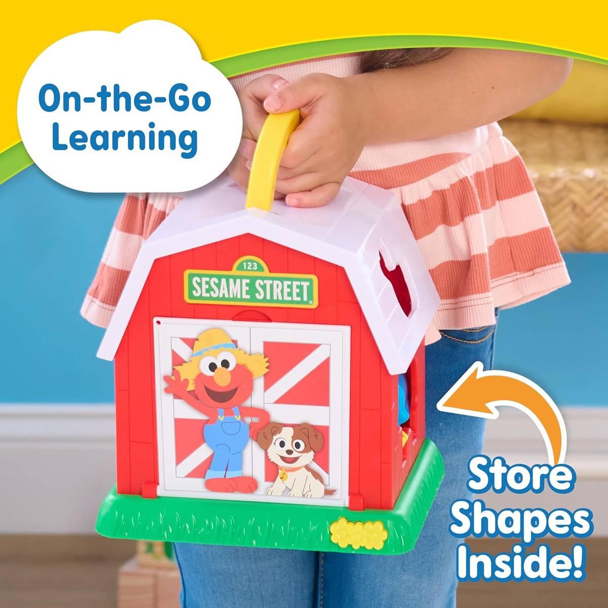 Sesame Street® Elmo''s Learn & Sort Barn