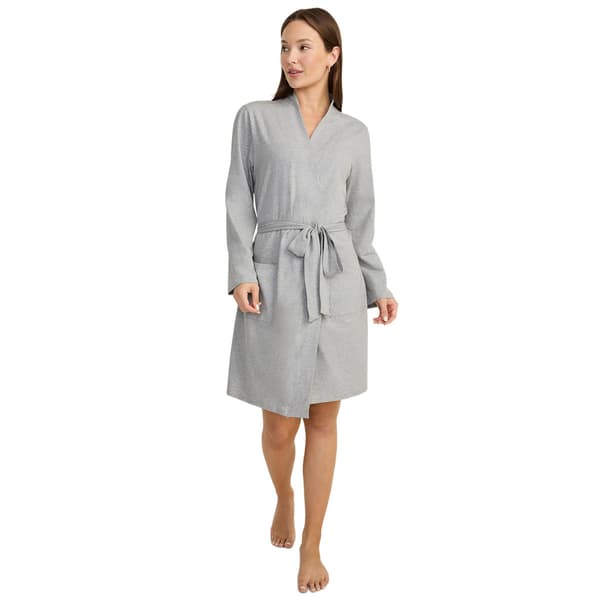 Womens Jockey Organic Cotton Stretch Short Robe - image 