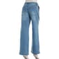 Juniors Celebrity Pink Mid Rise Wide Leg Jeans w/Porkchop Pockets - image 3