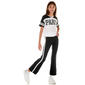 Girls (7-12) Forever 21 Lace Trim Paris Jersey & Flared Leggings - image 1