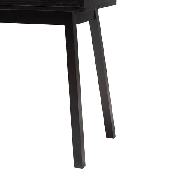 Baxton Studio Kalani Espresso Brown Wood 2-Drawer Console Table