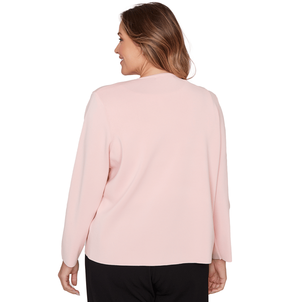 Plus Size Emaline Enchanted Bloom Floral Button Cardigan