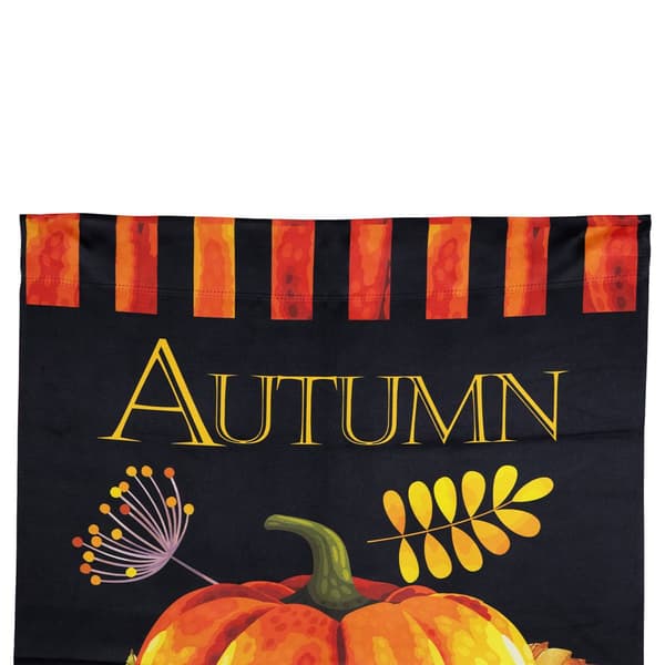 Northlight Seasonal Blessings & Pumpkin Outdoor Garden Flag