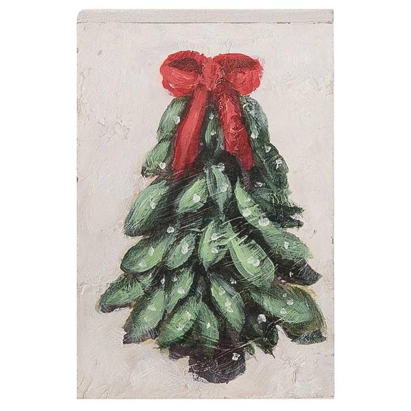 Hand Painted Tree Block - image 
