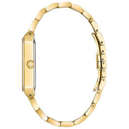 Mens Bulova Quadra Gold Plated Bracelet Watch - 97D120