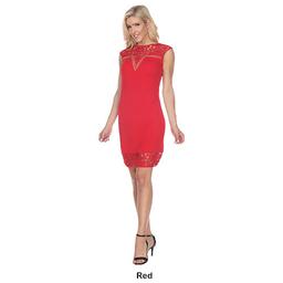 Womens White Mark Charlotte Sheath Dress