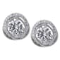 Gianni Argento Sterling Silver Love Knot Stud Earrings - image 1