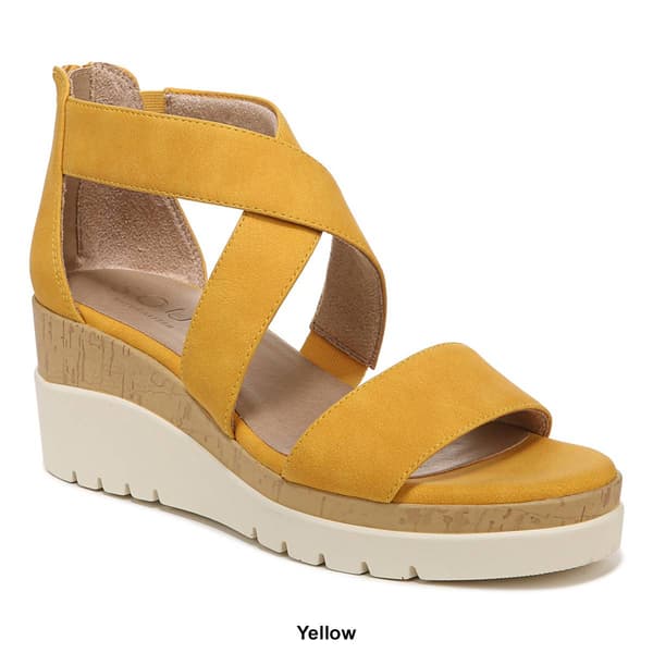 Womens SOUL Naturalizer Goodtimes Platform Wedge Sandals