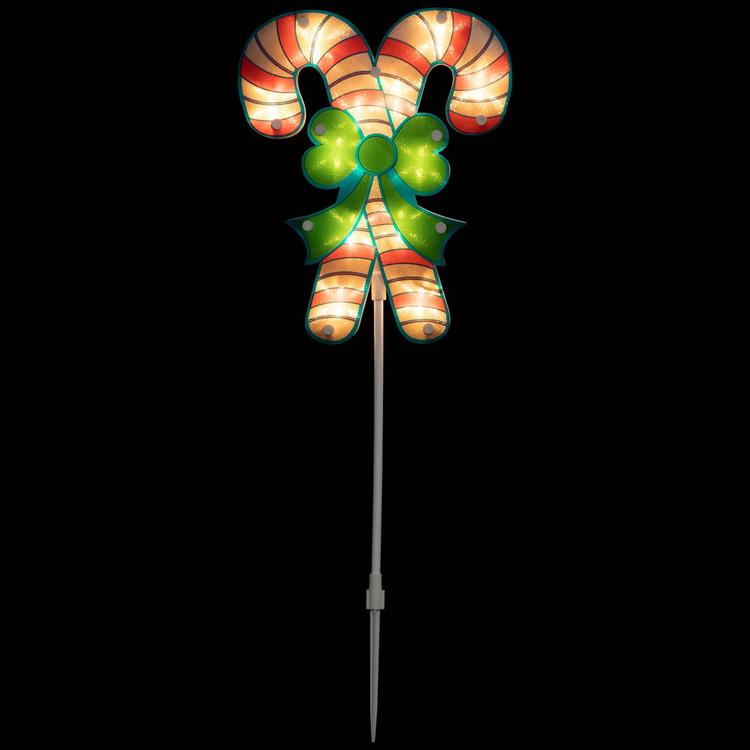 Northlight Seasonal Christmas Candy Pathway Markers - Set of 3