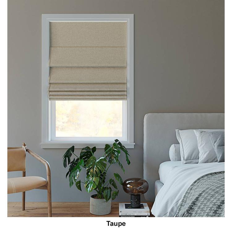 Sun Zero® Bridger 100% Blackout Roman Shade