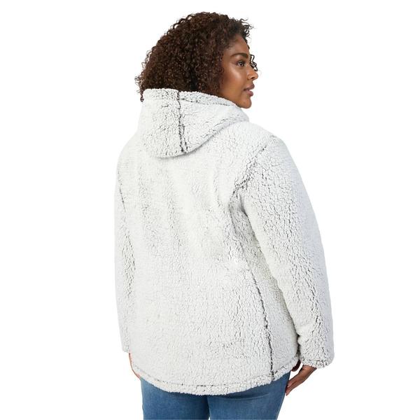 Plus Size Free Country Sherpa Stratus Lite Reversible Jacket