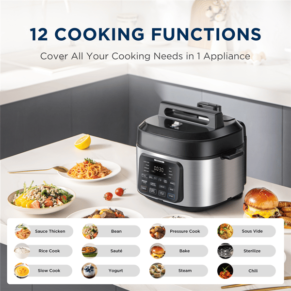 Midea 13-in-1 Xpress Widemax Multicooker